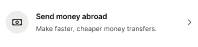 send money abroad button