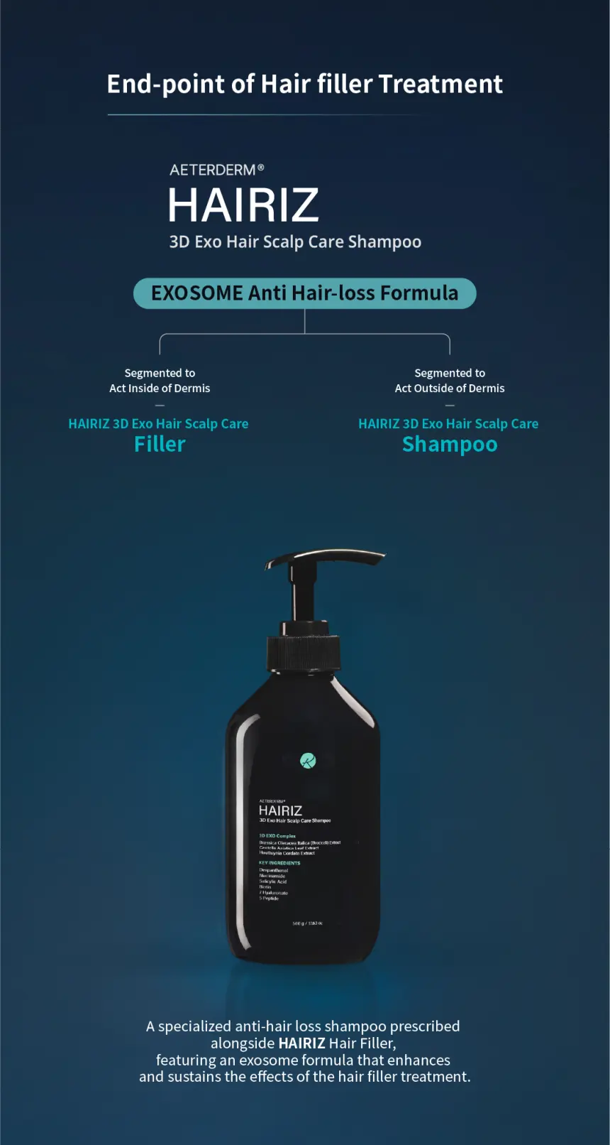 HAIRIZ 3D Exo Hair Scalp Care Shampoo brochure page 12