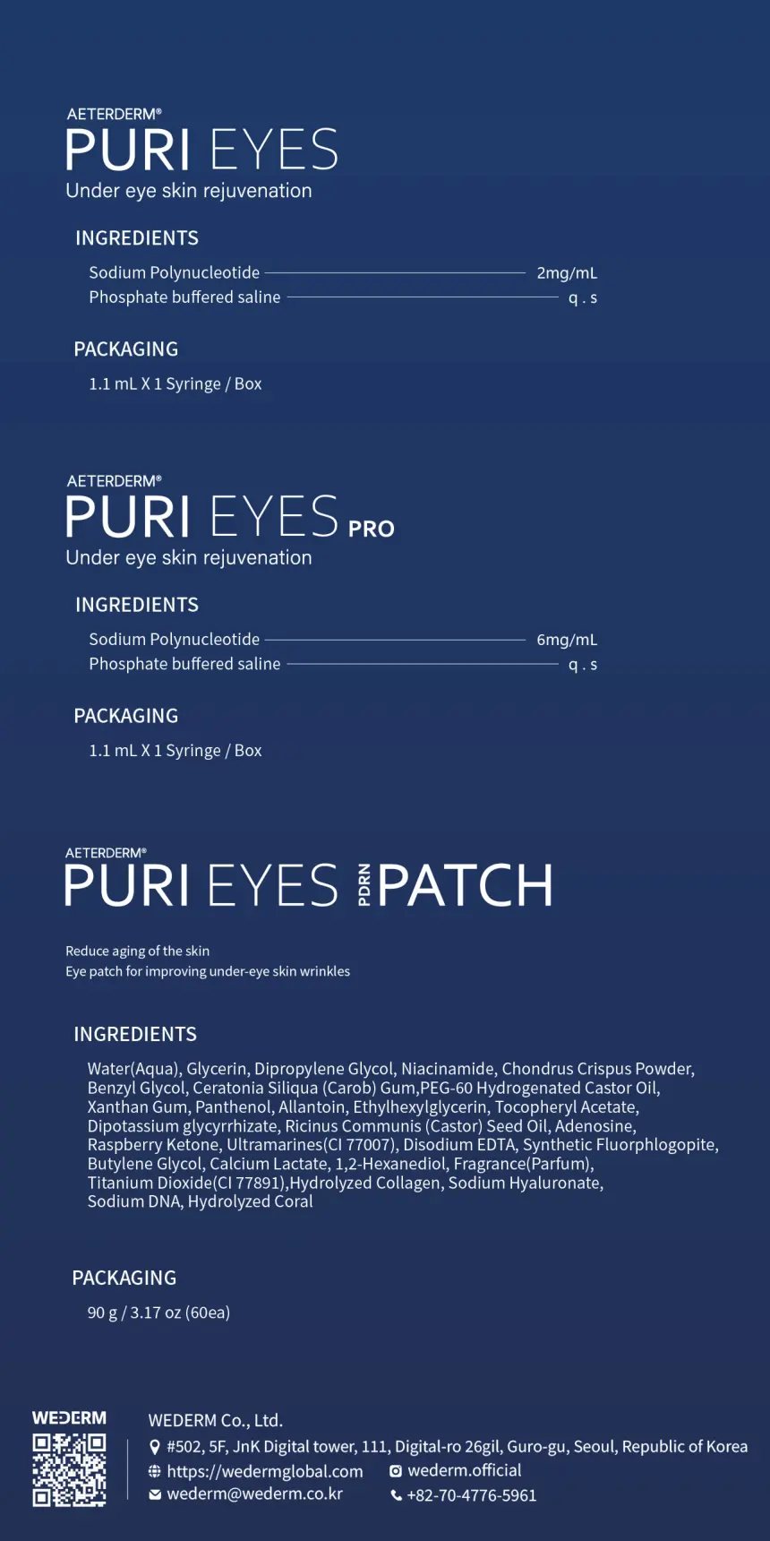 PURI EYES PDRN PATCH brochure page 20
