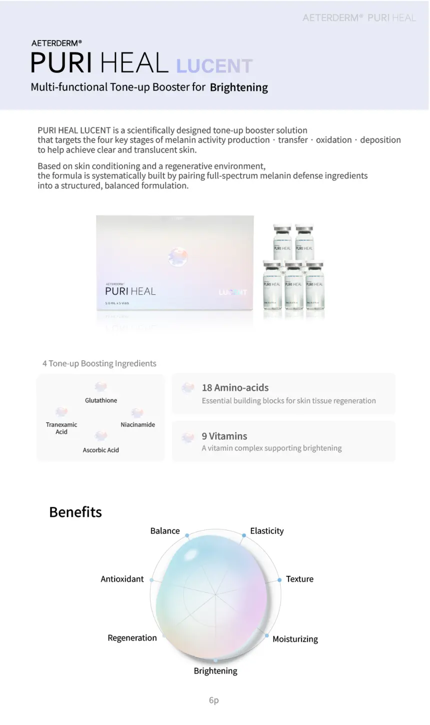 PURI HEAL REVITAL NAD+ brochure page 6