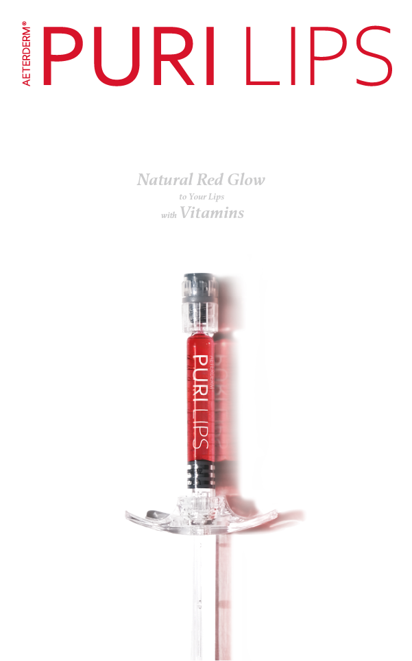 PURI LIPS, Natural Red Glow to your lips with Vitamins
